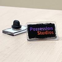 PossessionStudios Acrylic Lapel Pin
