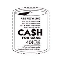 A&E Recycling Ad