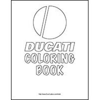 Ducati Coloring Book 